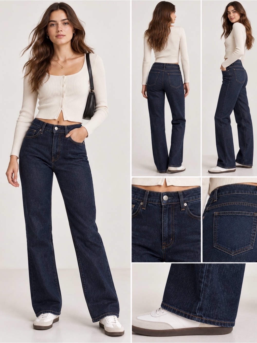 Women's   Denim Forum The '90s Curve-Fit Hi-Rise Boot Jeans